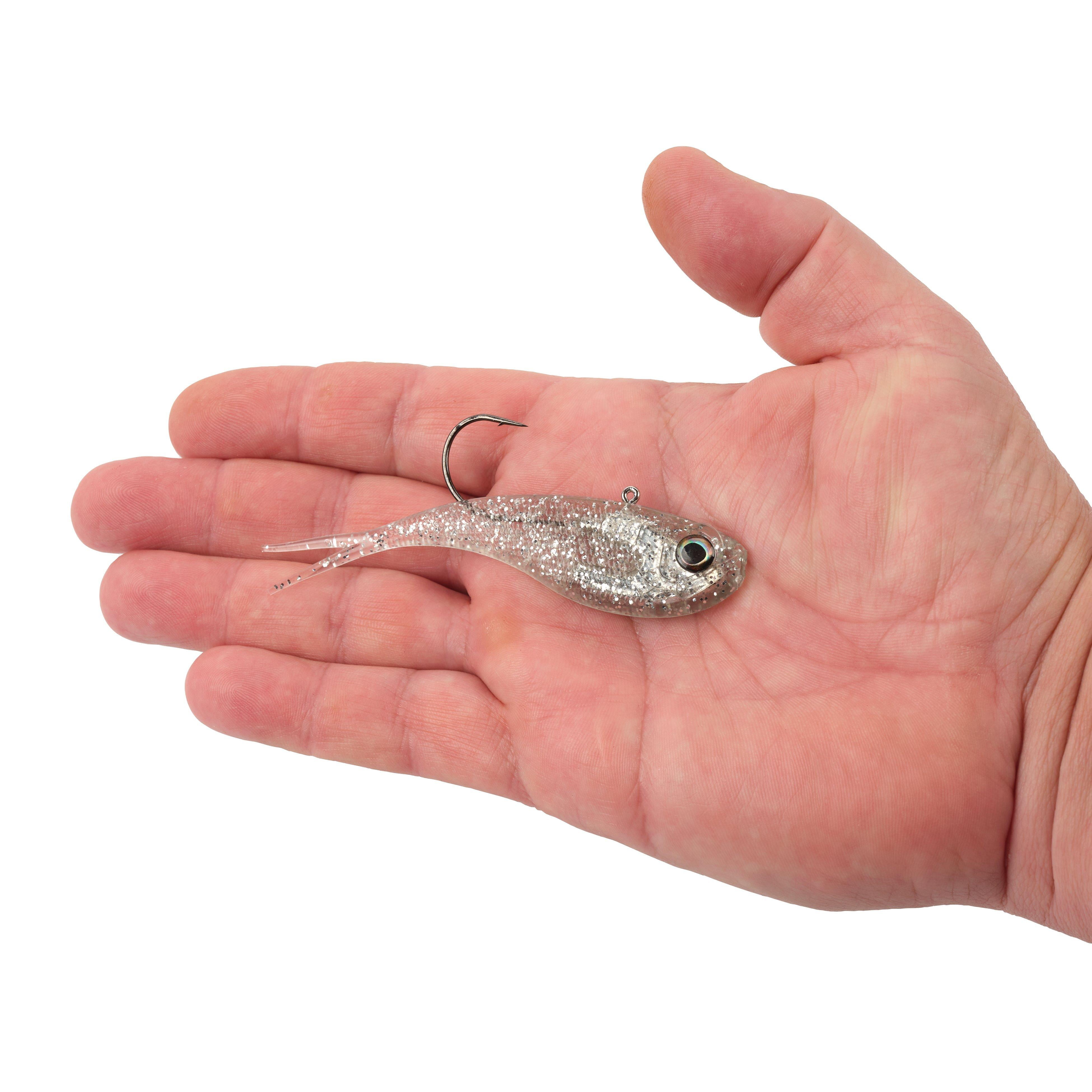 Berkley PowerBait® Power® Vibe, 3.75 in, Silver Bullet