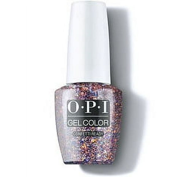 OPI GelColor Gel Nail Polish, Confetti Ready 0.5 fl oz