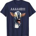 thumbnail image 2 of Camisetas unisex con humor de cabras gritando y divertidas de AAAAAH para amantes de las cabras, camisetas con letras retro de Bruh Man, ropa de algodón de gran tamaño para adultos, 2 of 5