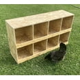 thumbnail image 5 of Zylina Best Rest 8 Bay Chicken Nesting Box 46x13x25, 5 of 10