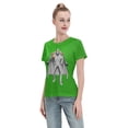 thumbnail image 4 of Women's Basic Short Sleeve T-Shirt One Piece Karp, 4 of 6