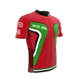 thumbnail image 1 of United Arab Emirates Full Zipper Bike Short Sleeve Cycling Jersey  for Men - Size S, 1 of 4