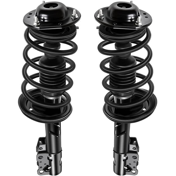 CCIYU Complete Struts Shock Absorbers Fits for 04-12 for Chevrolet Malibu, 05-10 for Pontiac G6, 07-09 for Saturn Aura CCIYU 172200 172199 Quick Struts Assembly Front Pair Struts
