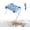 Blue, variant on 2-in-1 Foldable Pet Grooming Bed, Dog Bath Hammock/Sling Small, No Scratch Dog Grooming Hammock for Bathing(Pink)