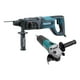 thumbnail image 2 of Makita Rotomartillo Cincelador Hr2475 + Esmeriladora M0901g, 2 of 10