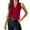 Red, variant on Office Tank Tops Women Business Professional Sleeveless Blouse To Wear Under Blazers V Neck Vest Shirt Summer Fashion Work Tops Light Purple XL