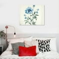 thumbnail image 3 of PRATYUS Blue Wildflower Canvas Wall Art Picture 20x16in for Bedroom Living Room Home Decor Fall 20x16in, 3 of 3