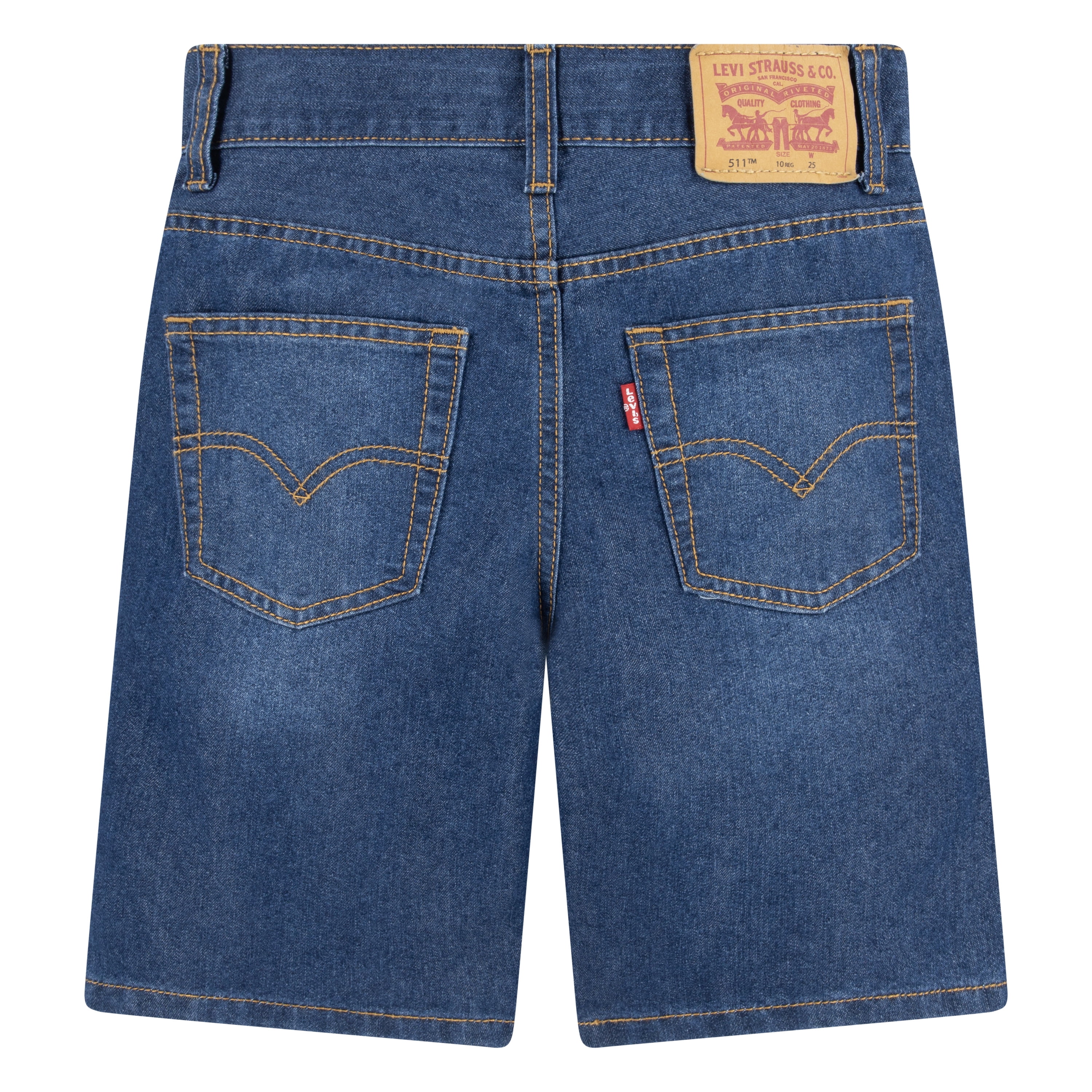Levi Boys 511 Slim Performance Denim Shorts, Sizes 8-18