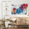 thumbnail image 5 of Elephant Stock What Dreams Look Like Wall Art - Horizontal Canvas Wall Art - Living Room Wall Decor - Abstract Canvas - Blue And Red Decor By Wild Apple Portfolio - 36" x 24", 5 of 8
