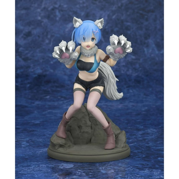 Re:Zero Espresto Est Monster Motions Rem Werewolf 9" Figure [Banpresto]