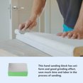 thumbnail image 4 of FRCOLOR Sanding Block 1pc Hand Polishing Pad Hand Sanding Block Durable Grinding Tool (400 Grit),3.66"X2.4"X1.18", 4 of 4