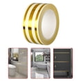 thumbnail image 1 of Elodie Self Adhesive Tile Sticker LivingRoom Flexible Caulk Strip Tile Sealing Tape Golden, 1 of 8