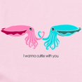 thumbnail image 2 of CafePress - Cuttle With You Body Suit - Baby Light Bodysuit, Size Newborn - 24 Months, 2 of 4