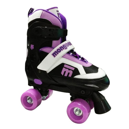 Mongoose Girls' Quad Skates, Large
