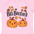 thumbnail image 4 of Inktastic Big Brother Pumpkins with Fall Leaves Boys Baby Bodysuit, 4 of 5