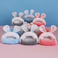 thumbnail image 2 of Mini Hamster Bed Hideouts Houses Winter Warm Soft Non-slip Detachable Hamster Sleeping Nest For Mini Hedgehogsgrey He Qiyong unisex, 2 of 2