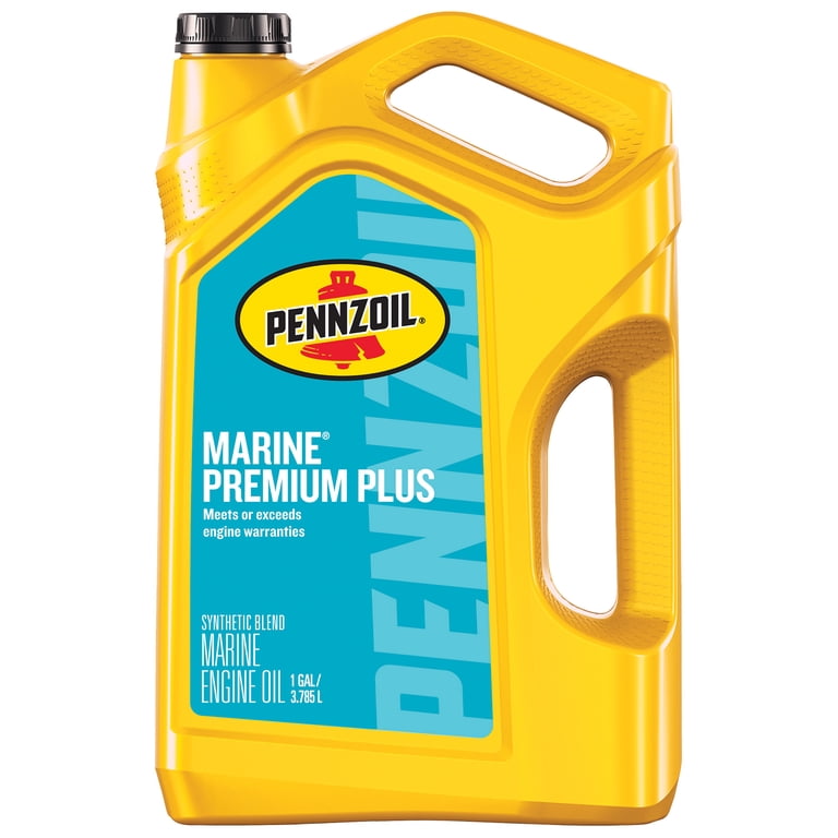 Pennzoil Marine Premium Plus 2-Cycle Synthetic Blend Outboard