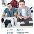 thumbnail image 2 of Chargeur de Manette PS5 Maxmix, Support de Charge DualSense pour Manette Playstation 5, Chargeur de Contrôle PS5, Station de Charge Rapide avec Indicateur LED, 2 of 7
