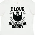 thumbnail image 4 of Inktastic I Love My Bearded Daddy for Fathers Day with Grunge Boys Toddler T-Shirt, 4 of 5