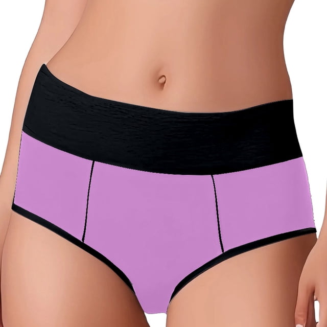 Women's High Rise Seamless Panties for Plus Size with Comfortable Fit and Lifting Support for Everyday Leisure