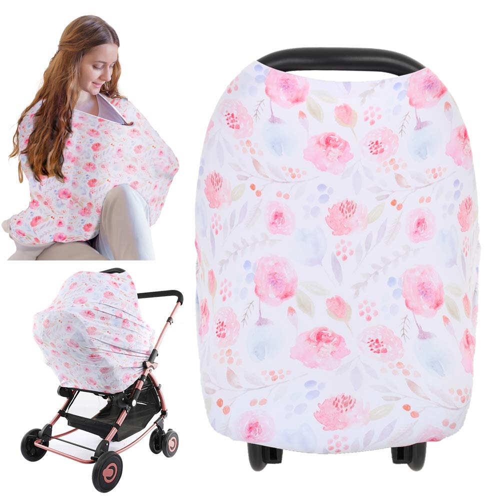 Nursing cover for baby breastfeeding car seat canopy by keababies allin1 soft breathable Nursing cover for baby breastfeeding car seat canopy by keababies allin1 soft breathable