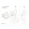 thumbnail image 6 of Pneumatic Punching Machine 200kg Single Column 63 Type Bench Press Small Gas Spleen High Precision Riveting Machine, 6 of 6