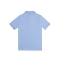 thumbnail image 2 of Smith's American Girls' S/S Stretch Pique Polo Shirt Color: blue Size: 18 - 20, 2 of 3