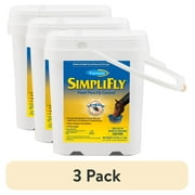 (3 pack) Farnam SimpliFly Feed-Thru Fly Control for Horses, Pellets, 60 Day Supply