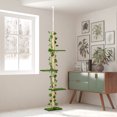 thumbnail image 2 of PawHut 4-Tier Floor to Ceiling Cat Tree, Height(80-95 Inches)Adjustable, 2 of 10