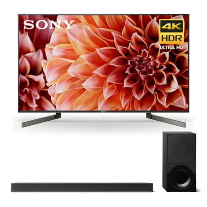 Sony XBR65X900F 65″ 4K Ultra HD (2160P) HDR Android Smart LED TV + Sony HT-X9000F 2.1-Channel Dolby Atmos Soundbar and Subwoofer