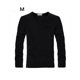 thumbnail image 2 of Sonducket Top básico para hombre, ropa interior de otoño, Base para clima frío, ropa de Color sólido, camiseta informal, deportes, ejercicio físico, Camisetas METRO Negro Tipo 2 Sonducket AP013161-25, 2 of 6