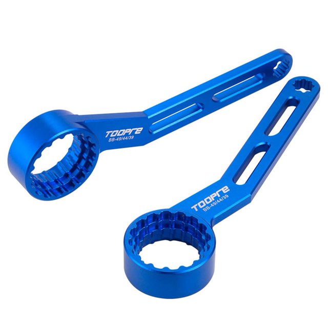 TOOPRE 6 en 1 BB Tool Aleación de aluminio Mountain Road Bike BB Llave de eje central Likrtyny Accesorios para bicicletas