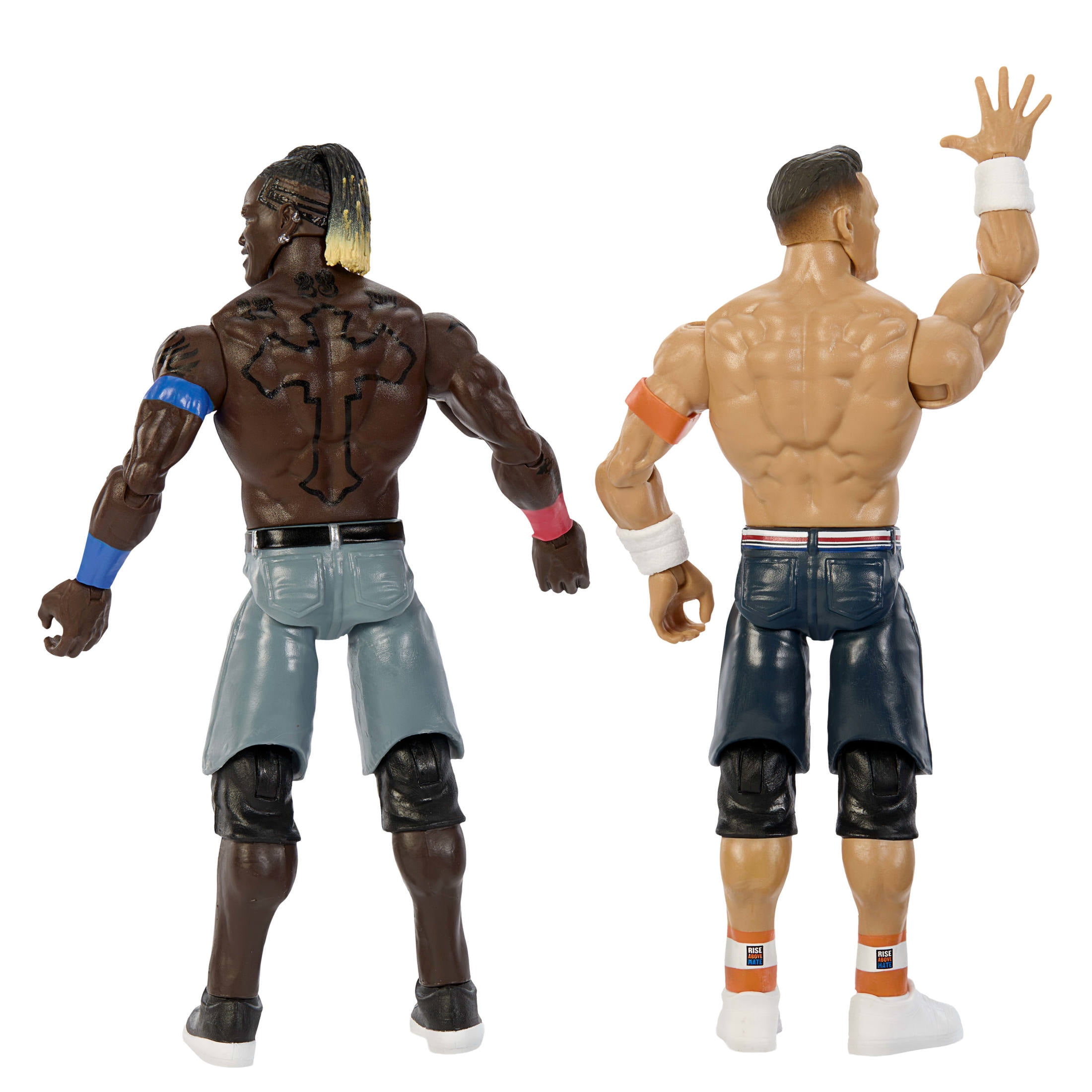 WWE Main Event Showdown John Cena vs Ron Killings Action Figures Set, Series #28, 6-inch Collectibles