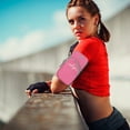 thumbnail image 4 of Hukapapa Bolso deportivo de lona para hombre y mujer, bolso de muñeca con funda para brazo para correr y fitness, monedero, 4 of 5