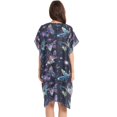 thumbnail image 3 of joogoo Women's Beautiful Butterfly in Shiny Beach Cover Up Kimono Swimsuit Summer Cardigan Swimwear M, 3 of 6