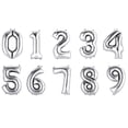 thumbnail image 2 of Efavormart Silver 40" tall Alphabet Letters / Number Foil Balloons Birthday Party  Decorations Graduation New Year Party Supply - 7, 2 of 8