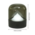 thumbnail image 2 of MesaSe Lampe de Nuit Rétro Lampe de Chevet Nostalgique Lampe de Pépinière de Synchronisation Lampe de Lit de Respiration Rechargeable USB Lampe de Nuit Colorée avec Fonction de Gradation pour la Maison de Chambre des Enfants, 2 of 9