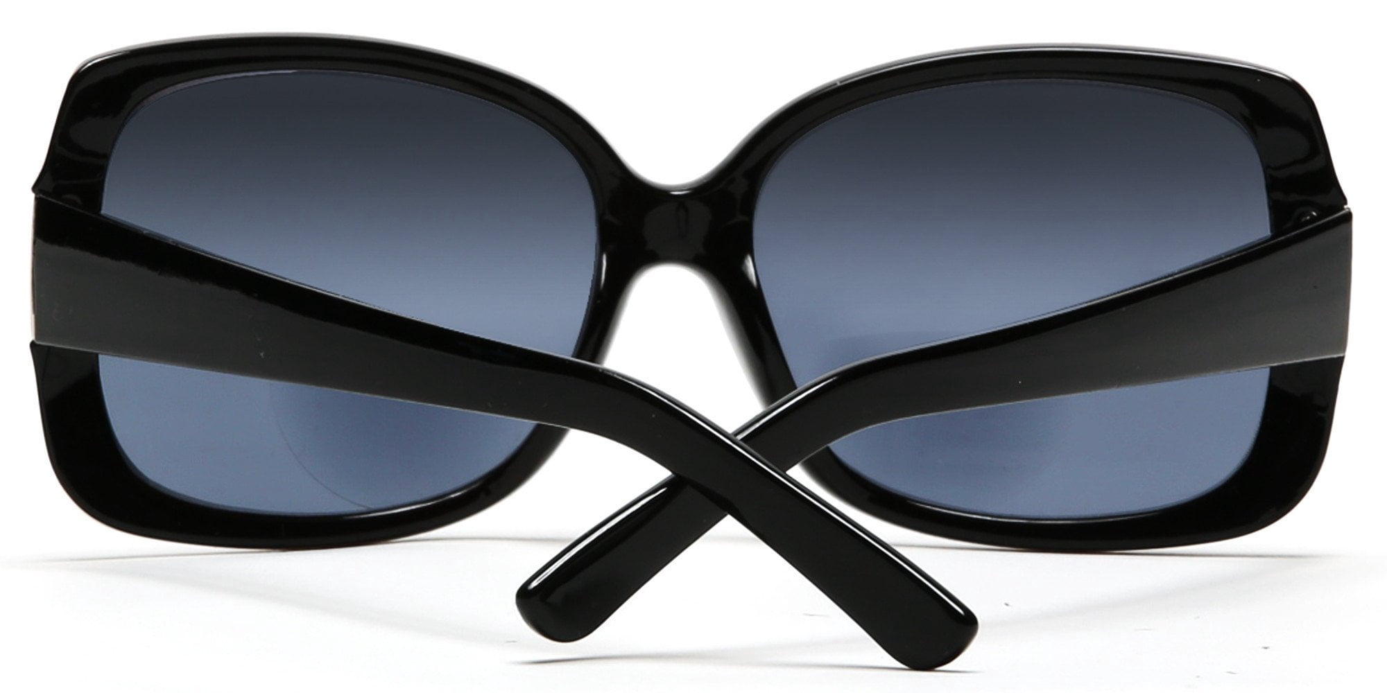 Women's BiFocal Sun Readers Sunglasses Jackie O Black - 2.5 / Black
