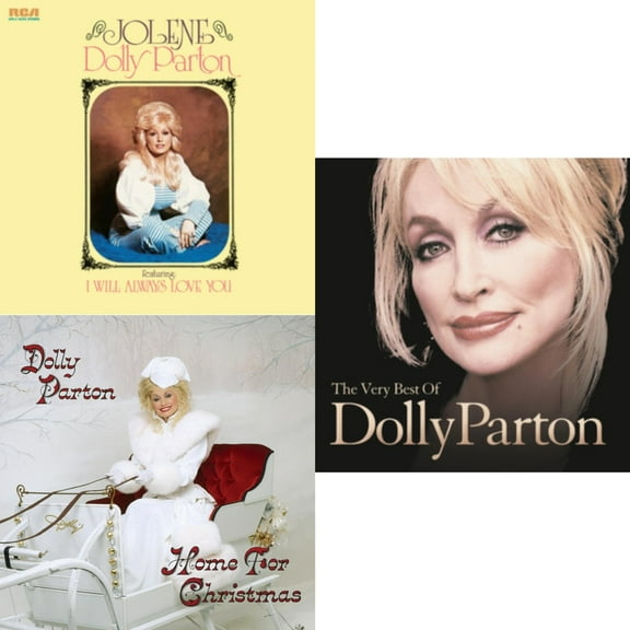 Jolene (140G/Dl Insert) & Home For Christmas (140G) & Very Best Of Dolly Parton (2LP)
