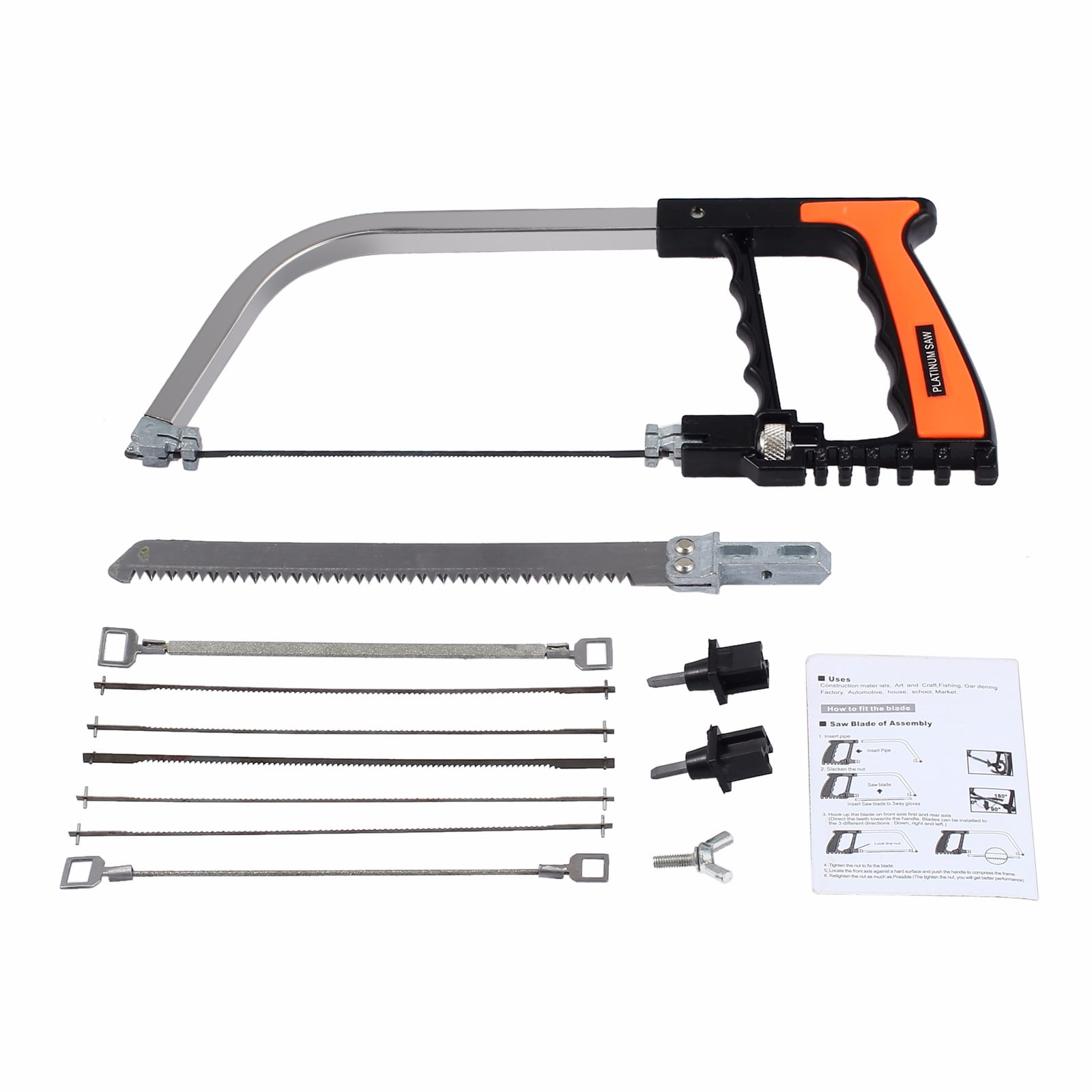 ESYNIC 11pcs Magic Hand Saw Set Multifunction Hand DIY Saw Wood Glass