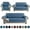 Berlin Blue, variant on CJC Sofa Slipcover Reversible Couch Cover, Waterproof Tear Resistant Furniture Protector for Pet Dogs Cats Kids, 12 Colors