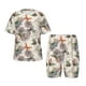 thumbnail image 1 of Balery Flying Butterflies-1 Conjunto de Pijama Infantil de Manga Corta con Estampado – Ropa de Dormir de Algodón Suave-3X-Large, 1 of 6