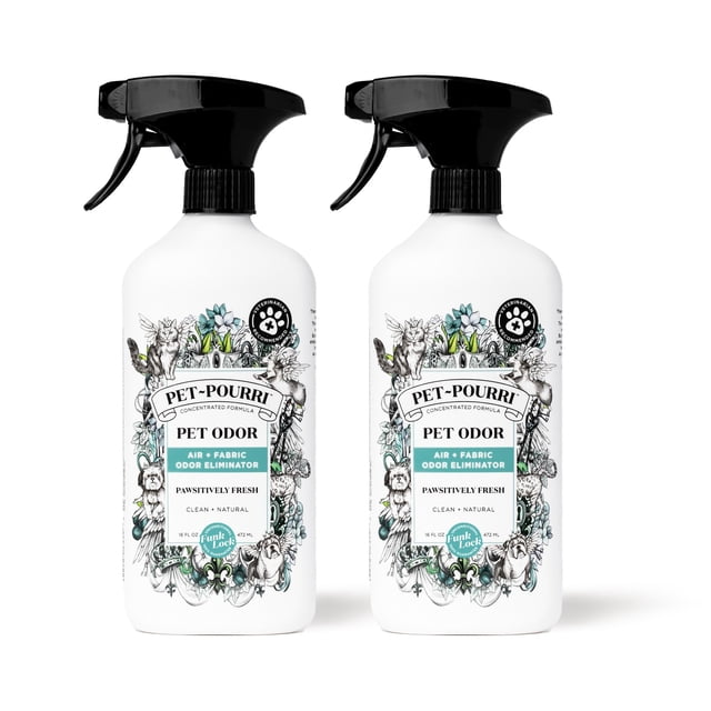 Spray Eliminador de Olores para Mascotas y Telas Poo-Pourri Pawsitively Fresh 473 mL (Paquete de 2)