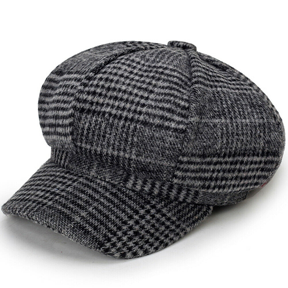 LOKIDVE Womens Newsboy Cap Retro Gatsby Beret Cabbie Visor Hat for Ladies