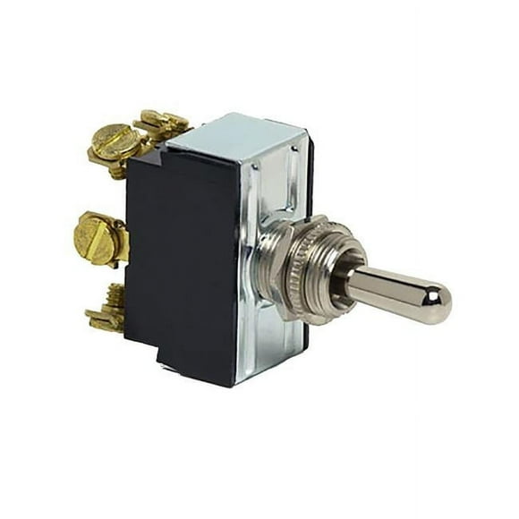 Cole Hersee 55054-BP On-Off-On DPDT 6 Vis Interrupteur à Bascule Robuste