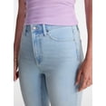 thumbnail image 4 of No Boundaries High Rise Skinny Jeans, 28.5", 26.5", 30.5" Inseam, Women's Sizes 00-20; 18W-24W, 4 of 5