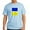 Light Blue, variant on CafePress - Ukraine Paws T Shirt - Men's Classic Graphic T-Shirt