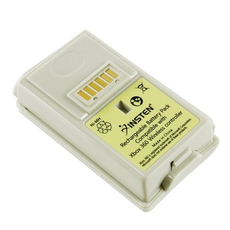 Insten Compatible Battery For Microsoft xBox 360, White