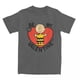 thumbnail image 3 of Camiseta de algodón con cuello redondo para hombre y mujer, diseño de Charlie Brown, Snoopy y corazón de San Valentín, de Peanuts, manga corta, idea de regalo, 3 of 5