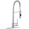 thumbnail image 2 of LaToscana  Elba Single Handle Pull-Out Spray Kitchen Faucet Silver Brushed, 2 of 3